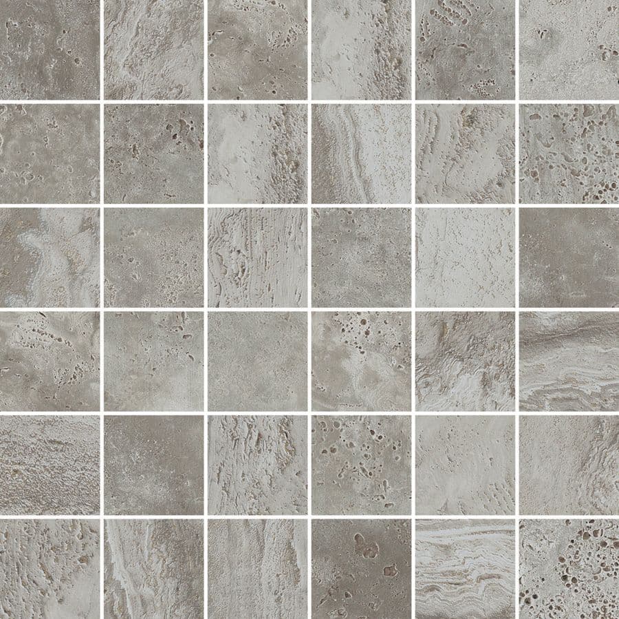 NAVONA MOS. GREY VEIN/CROSS 30X30