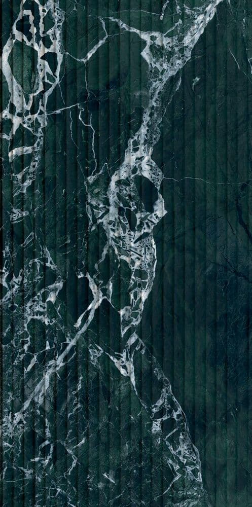 GLAM FOREST GREEN GROOVE 60X120