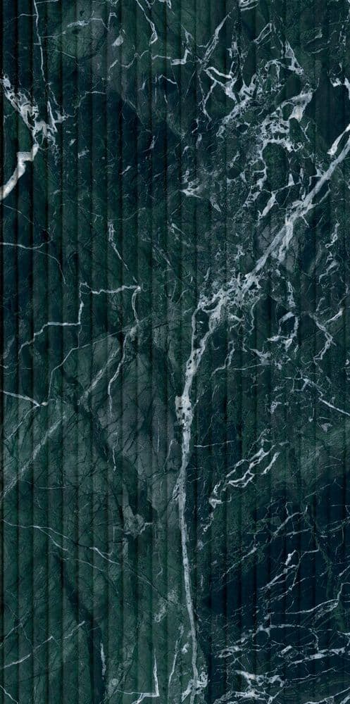 GLAM FOREST GREEN GROOVE 60X120