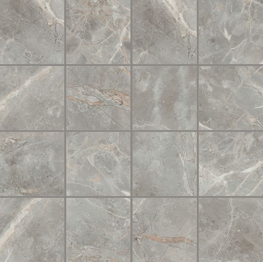 ETOILE GRIS MAT 6MM MOS 7,5X7,5 (30x30)