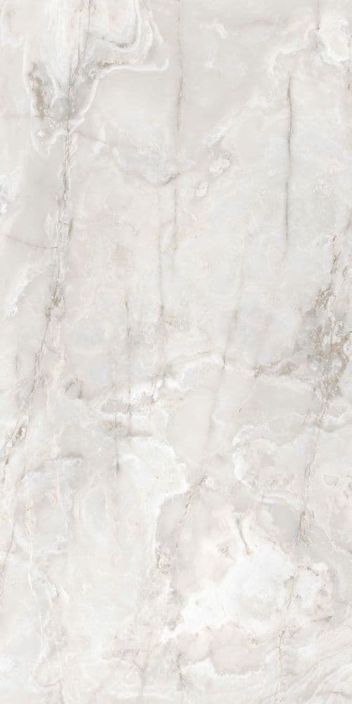 ONYX&MORE WHITE ONYX GLO 6MM R 160X320