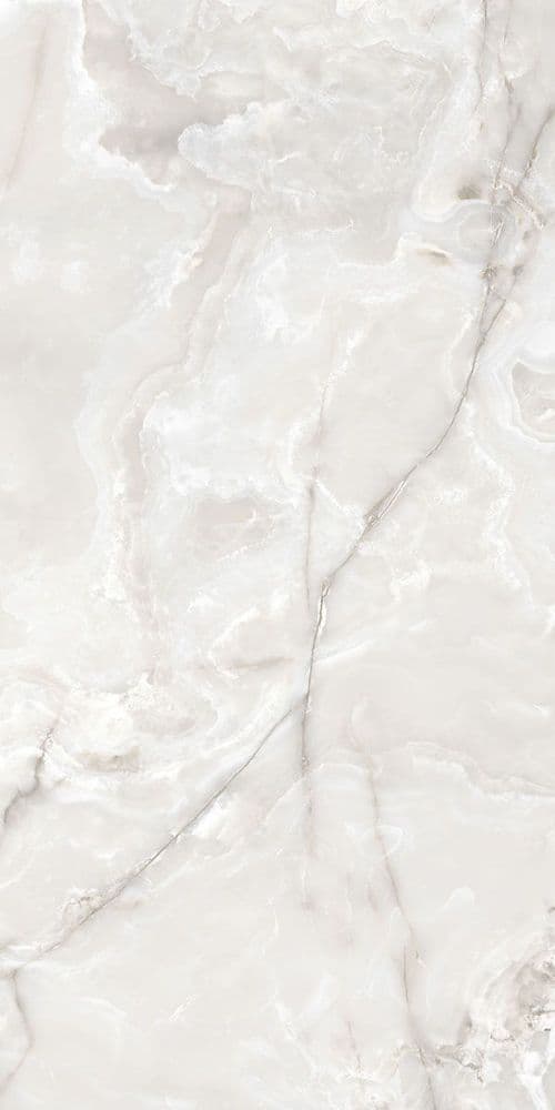 ONYX&MORE WHITE ONYX GLO 6MM R 160X320