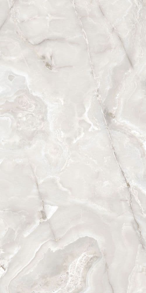 ONYX&MORE WHITE ONYX GLO 6MM R 160X320