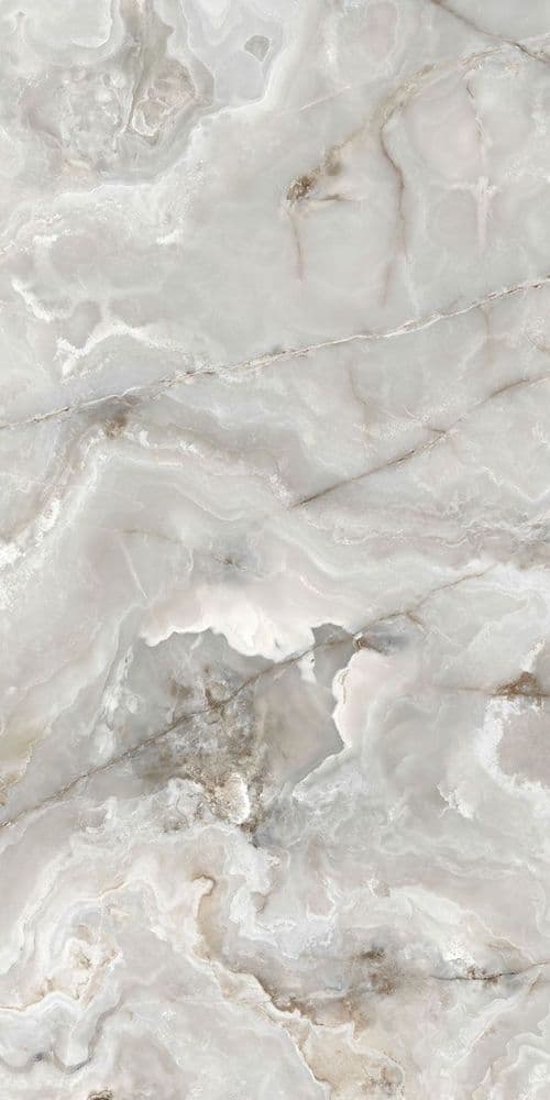 ONYX&MORE SILVER ONYX SATIN 6MM R 160X320