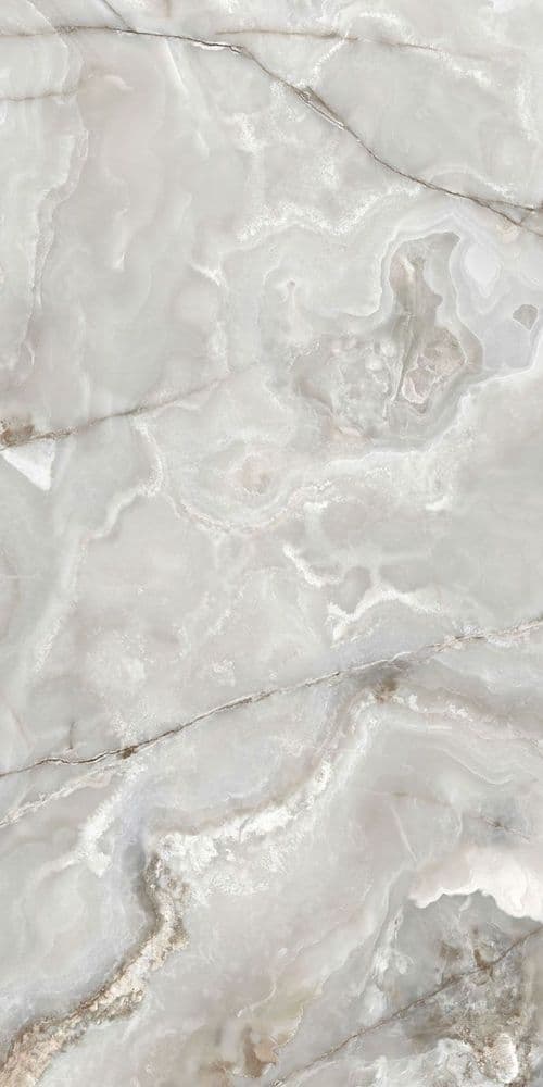 ONYX&MORE SILVER ONYX SATIN 6MM R 160X320