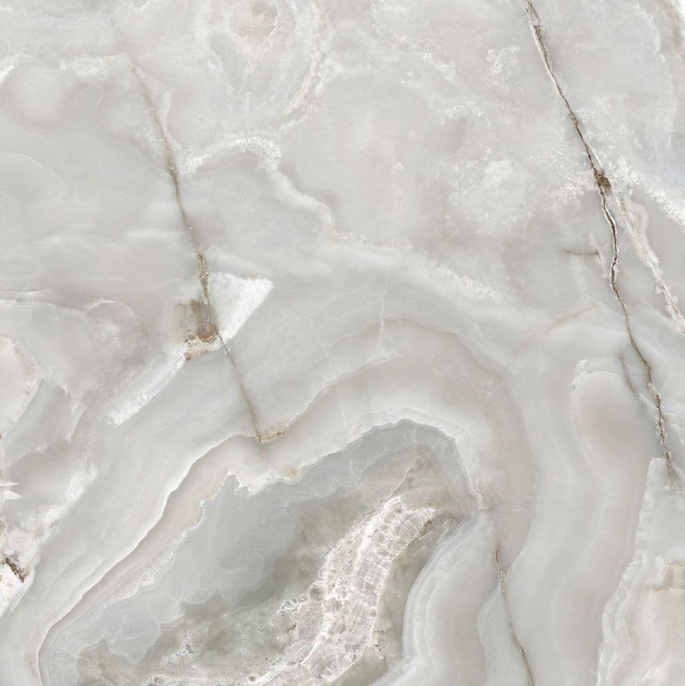 ONYX&MORE SILVER ONYX GLO 6MM R 160X160