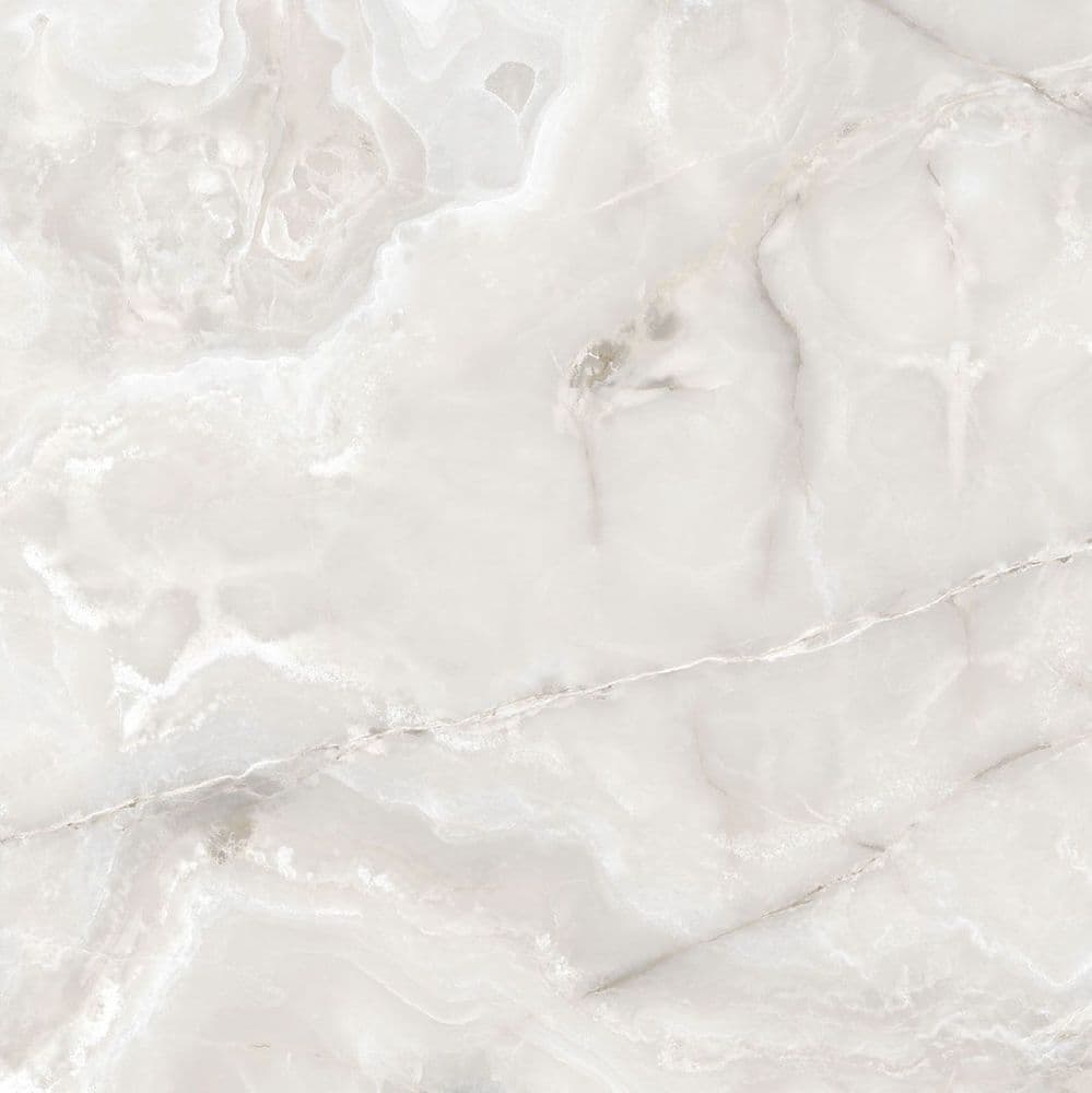 ONYX&MORE WHITE ONYX GLO 6MM R 160X160