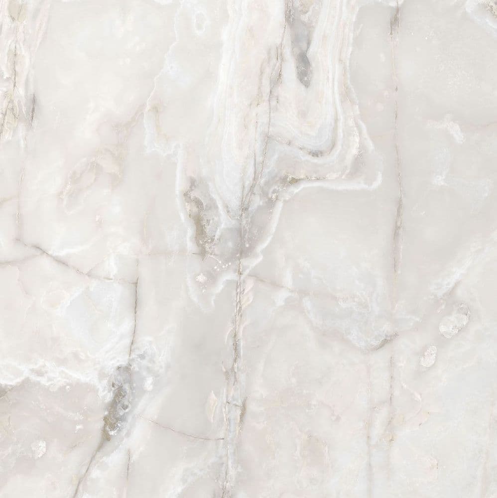 ONYX&MORE WHITE ONYX GLO 6MM R 160X160