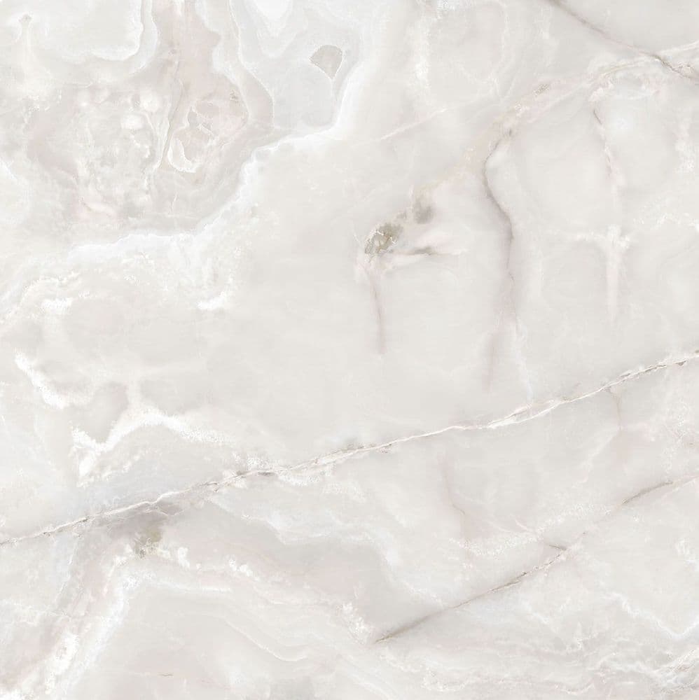 ONYX&MORE WHITE ONYX GLO 6MM R 160X160