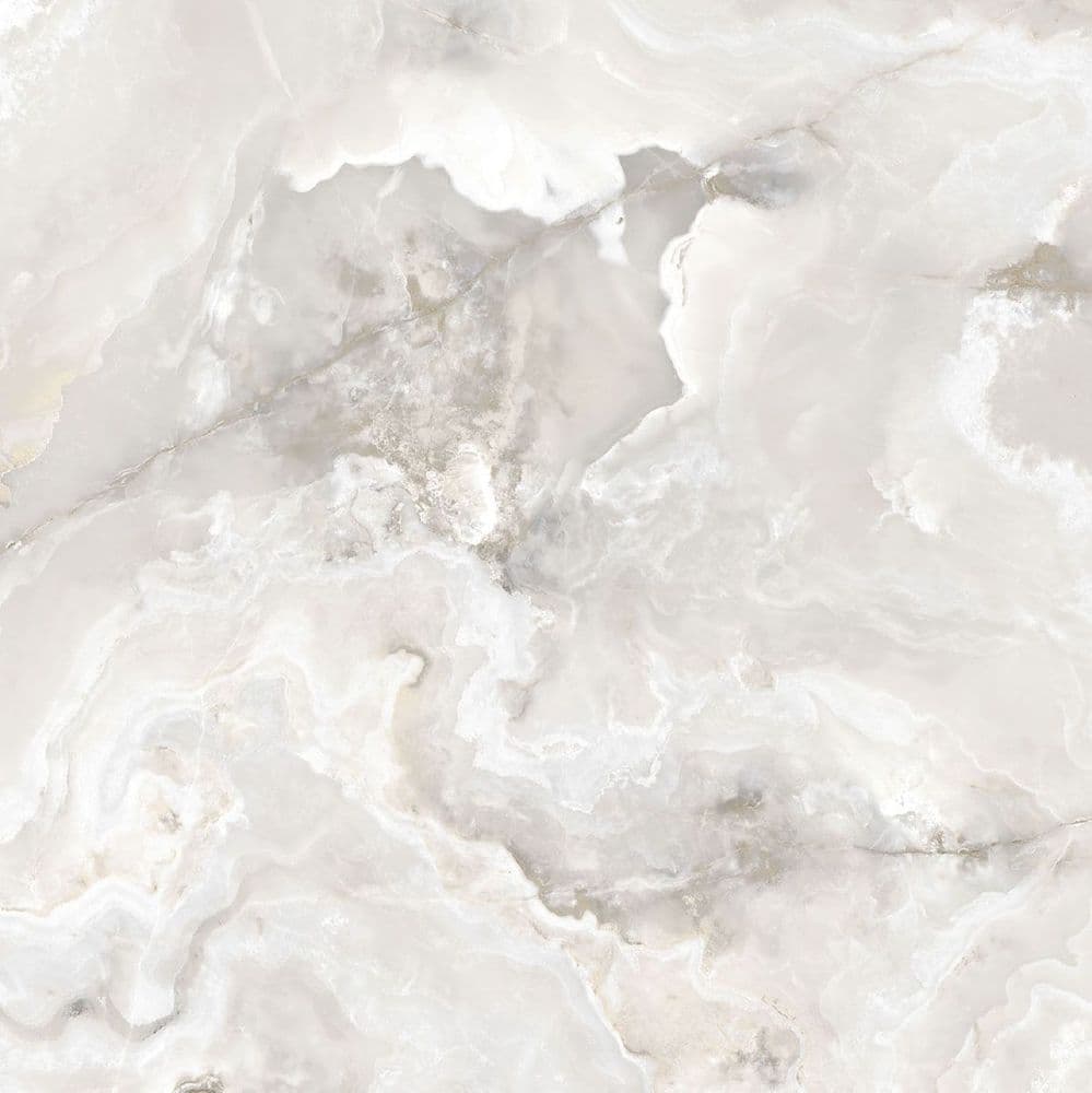 ONYX&MORE WHITE ONYX GLO 6MM R 160X160