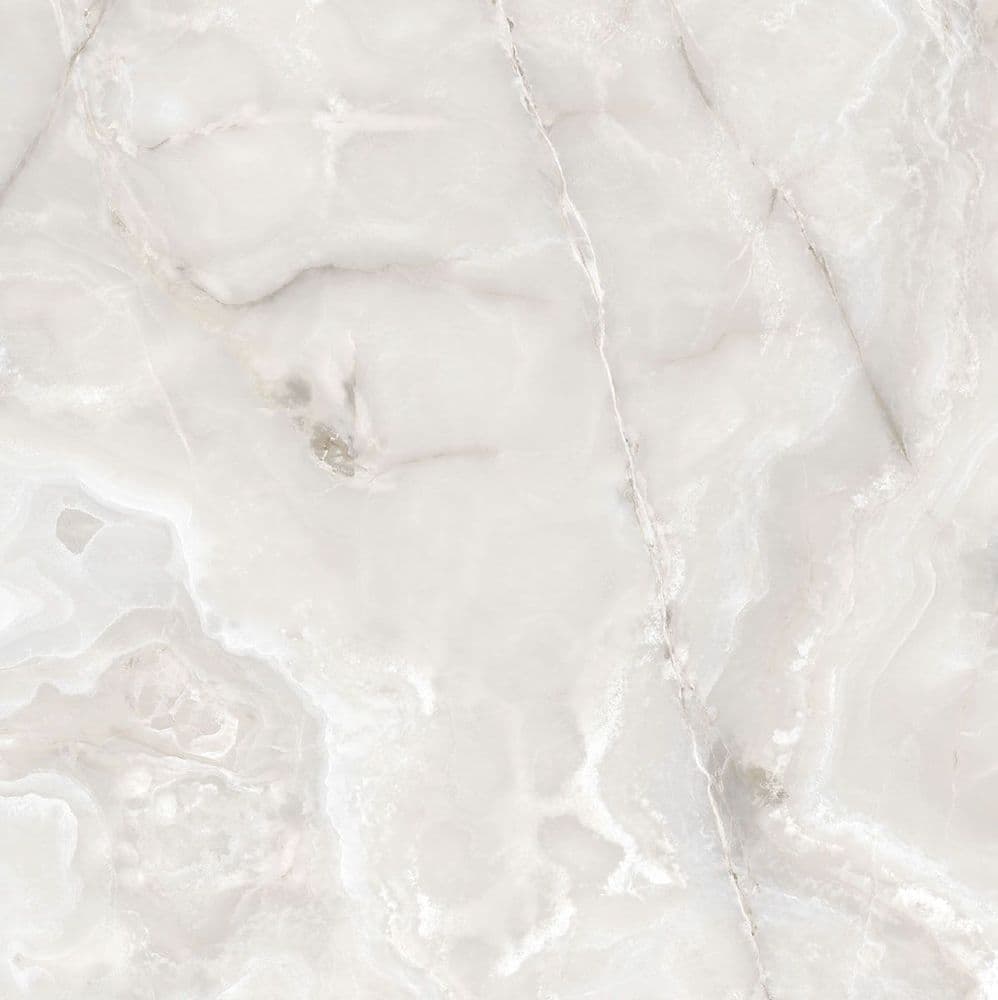 ONYX&MORE WHITE ONYX GLO 6MM R 160X160