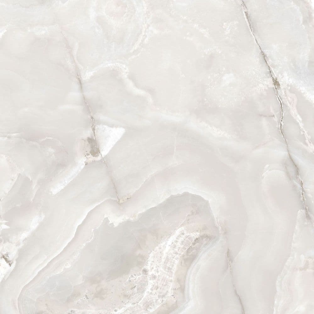 ONYX&MORE WHITE ONYX GLO 6MM R 160X160