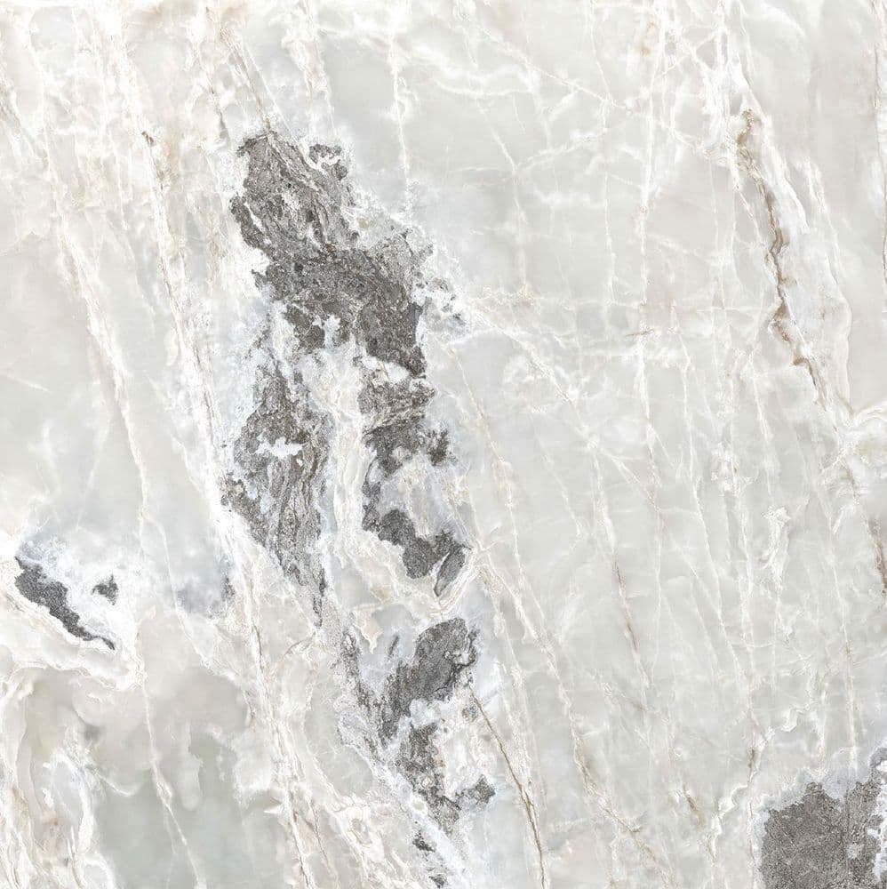 ONYX&MORE SILVER BLEND SATIN 6MM R 160X160