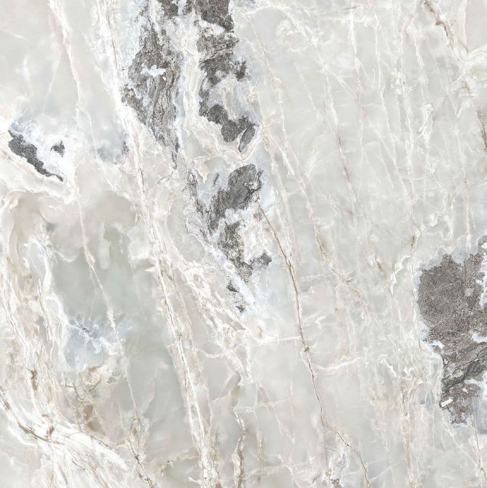 ONYX&MORE SILVER BLEND SATIN 6MM R 160X160