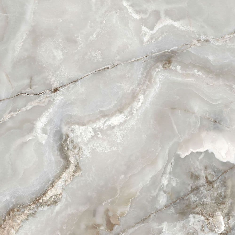 ONYX&MORE SILVER ONYX SATIN 6MM R 160X160