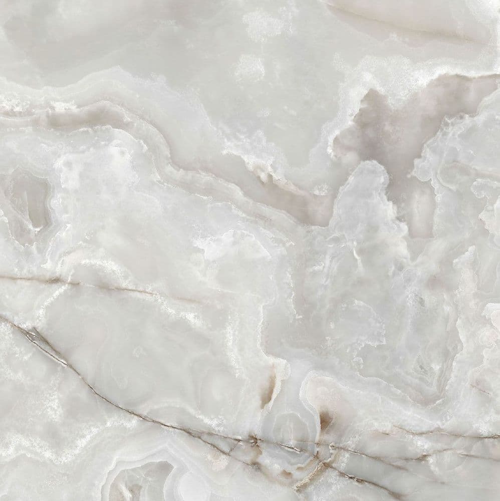 ONYX&MORE SILVER ONYX SATIN 6MM R 160X160