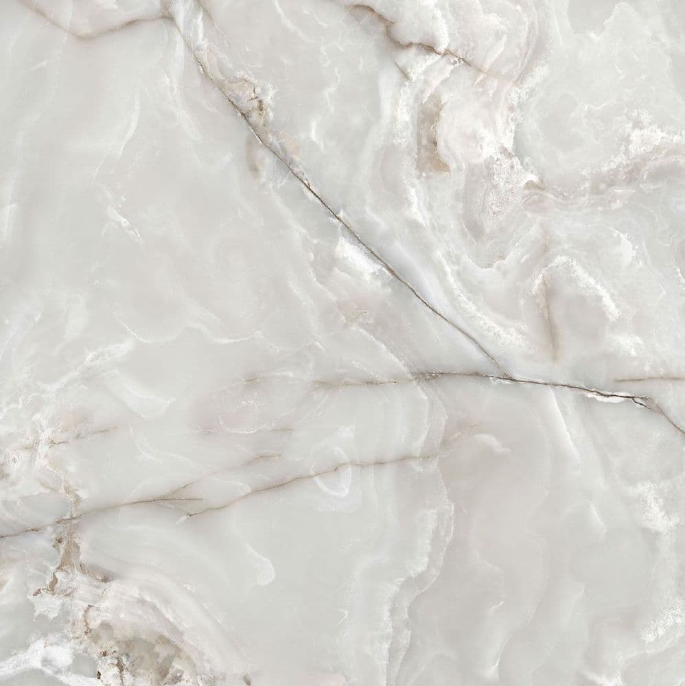 ONYX&MORE SILVER ONYX SATIN 6MM R 160X160