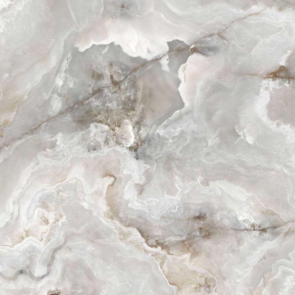ONYX&MORE SILVER ONYX SATIN 6MM R 160X160