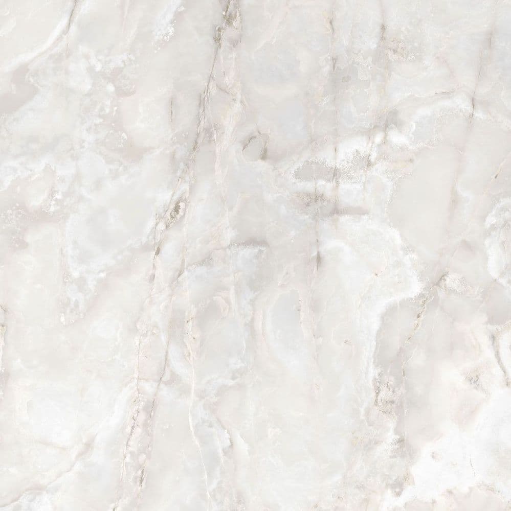 ONYX&MORE WHITE ONYX SATIN 6MM R 160X160