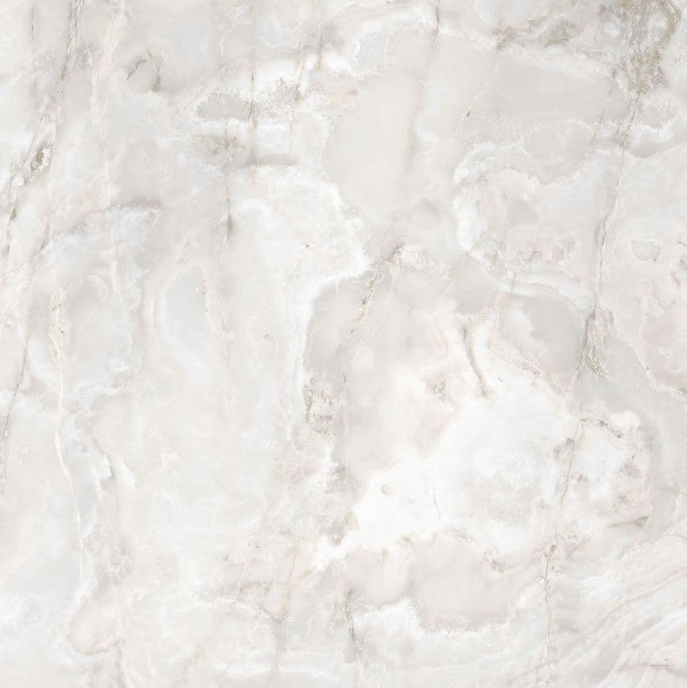 ONYX&MORE WHITE ONYX SATIN 6MM R 160X160