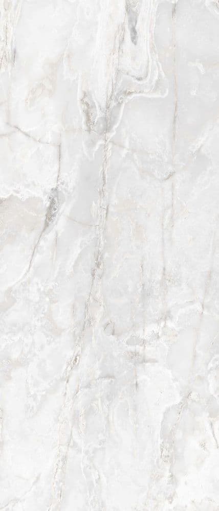 ONYX&MORE WHITE ONYX SATIN 6MM R 120x280