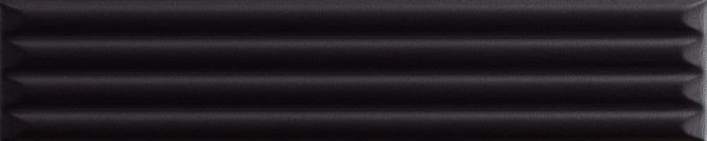 UP Cannettato Black Glossy 25x5