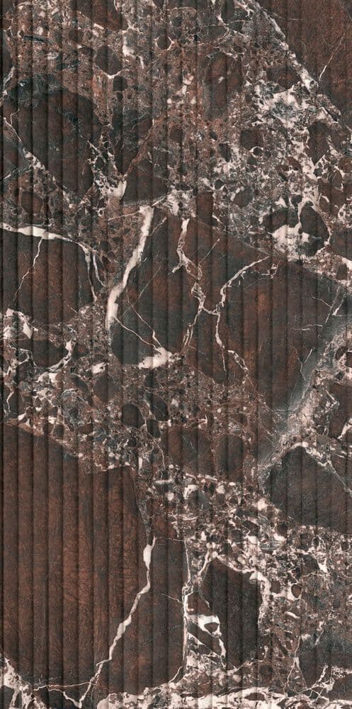 GLAM BAROQUE RED GROOVE 60X120