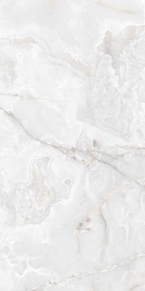 ONYX&MORE WHITE ONYX SATIN 6MM R 120x240