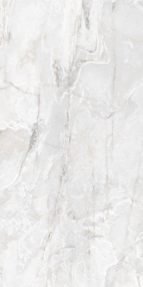 ONYX&MORE WHITE ONYX SATIN 6MM R 120x240