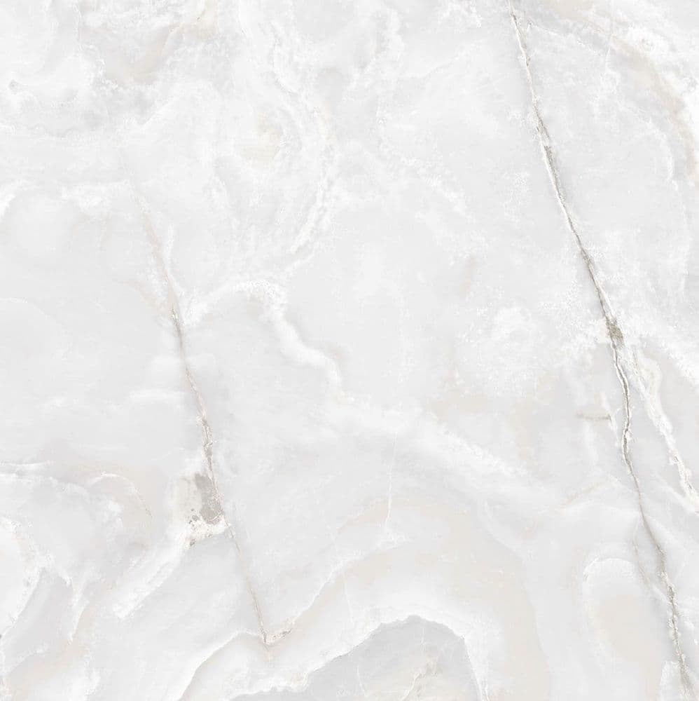 ONYX&MORE WHITE ONYX GLO 6MM R 120x120