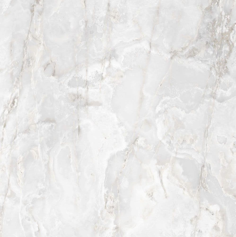 ONYX&MORE WHITE ONYX SATIN 6MM R 120x120