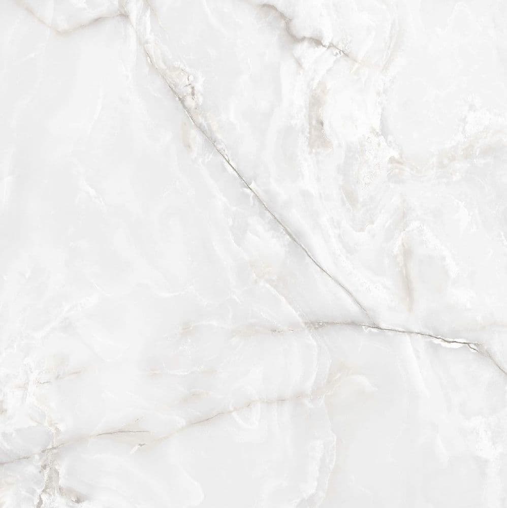 ONYX&MORE WHITE ONYX SATIN 6MM R 120x120