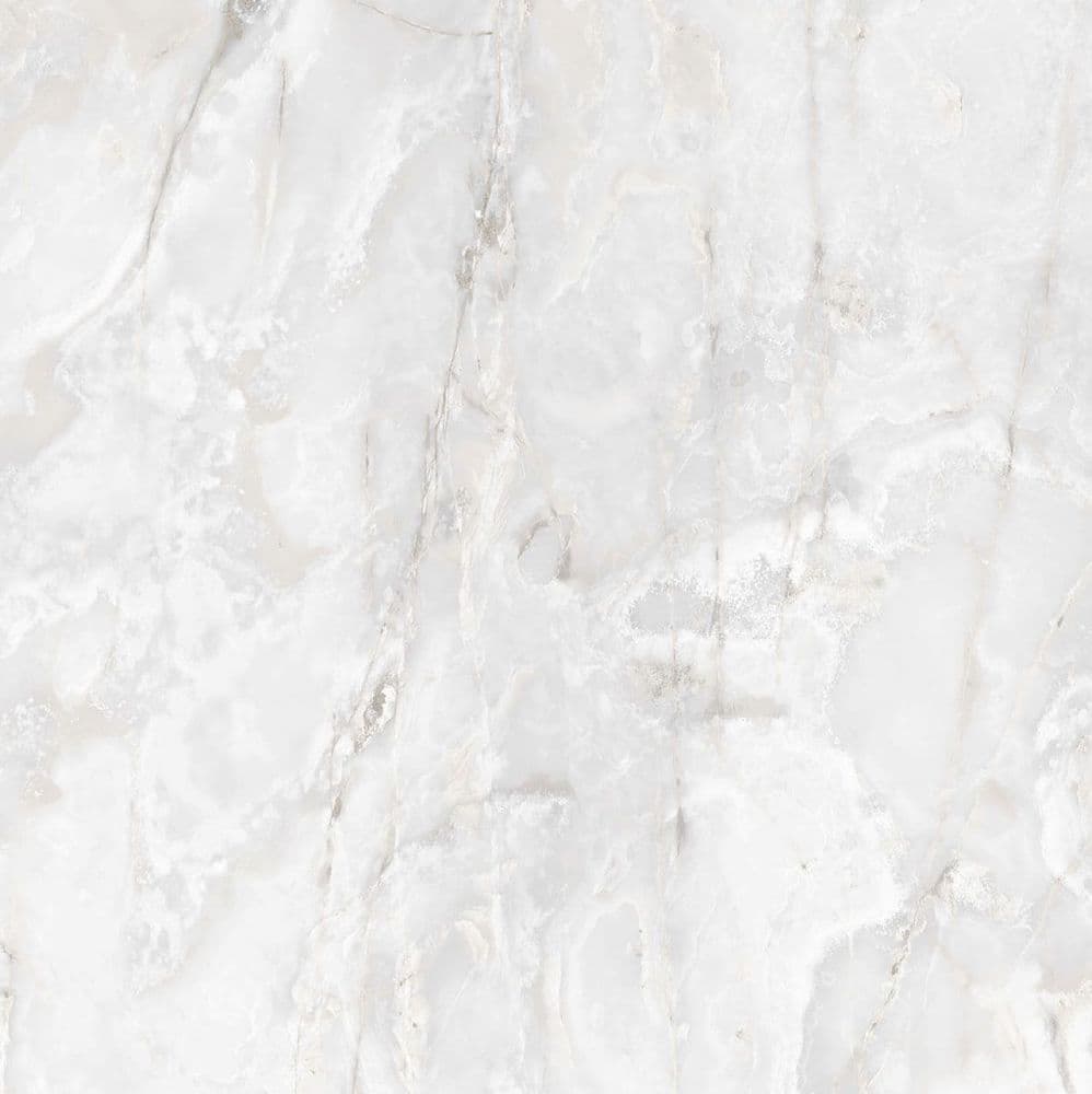 ONYX&MORE WHITE ONYX SATIN 6MM R 120x120