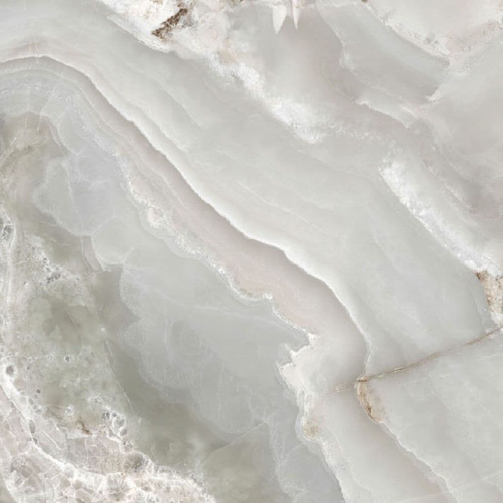 ONYX&MORE SILVER ONYX GLO 6MM 80x80 RET