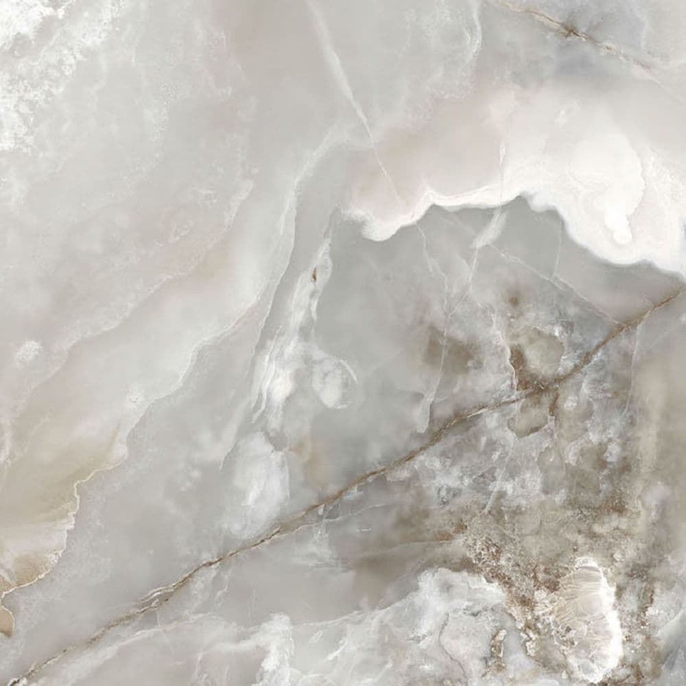 ONYX&MORE SILVER ONYX GLO 6MM 80x80 RET