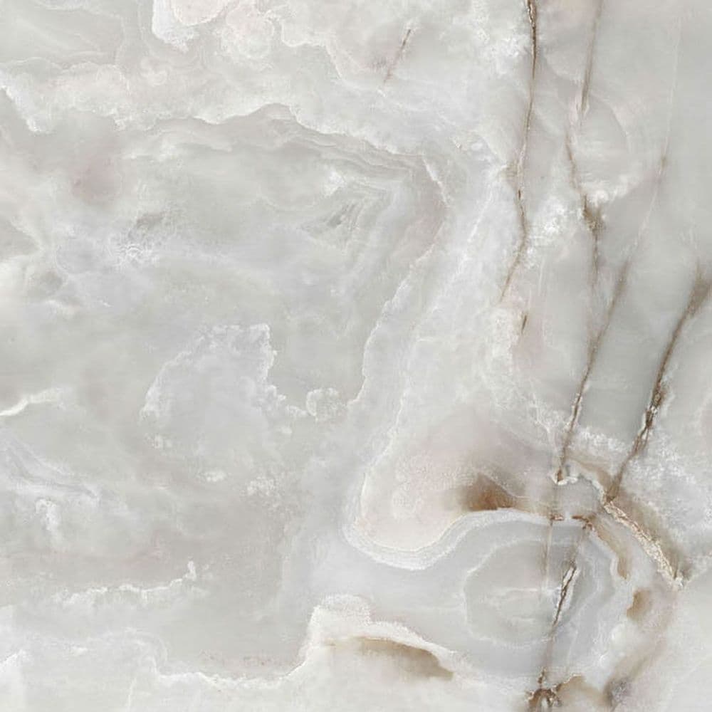 ONYX&MORE SILVER ONYX GLO 6MM 80x80 RET