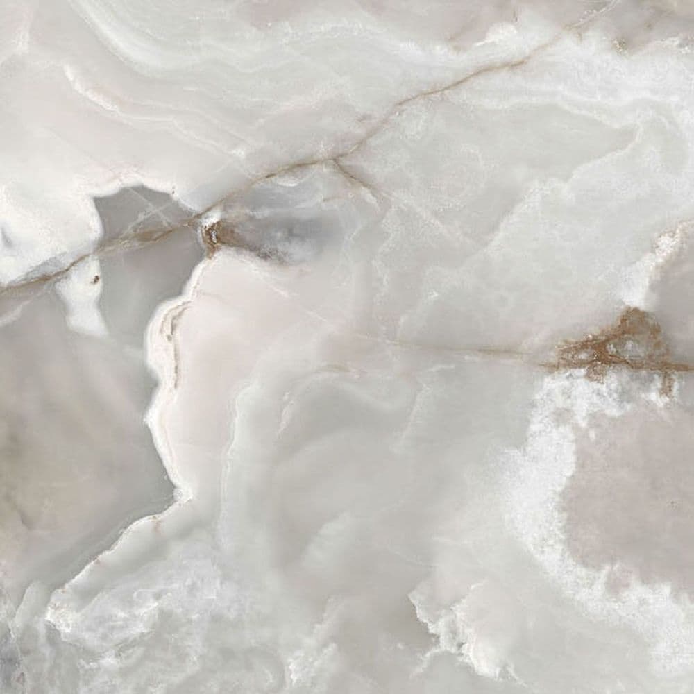 ONYX&MORE SILVER ONYX GLO 6MM 80x80 RET