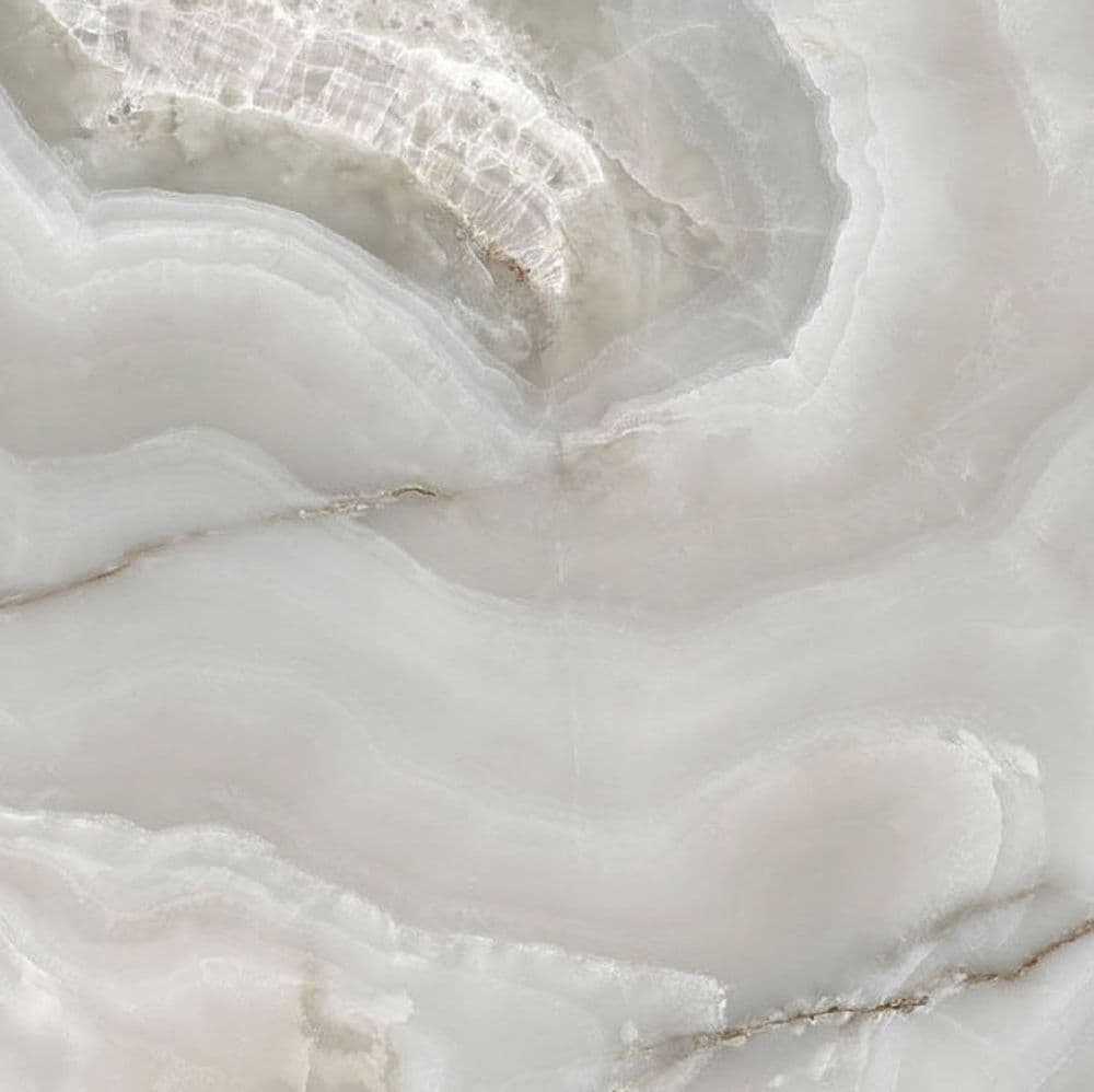 ONYX&MORE SILVER ONYX GLO 6MM 80x80 RET
