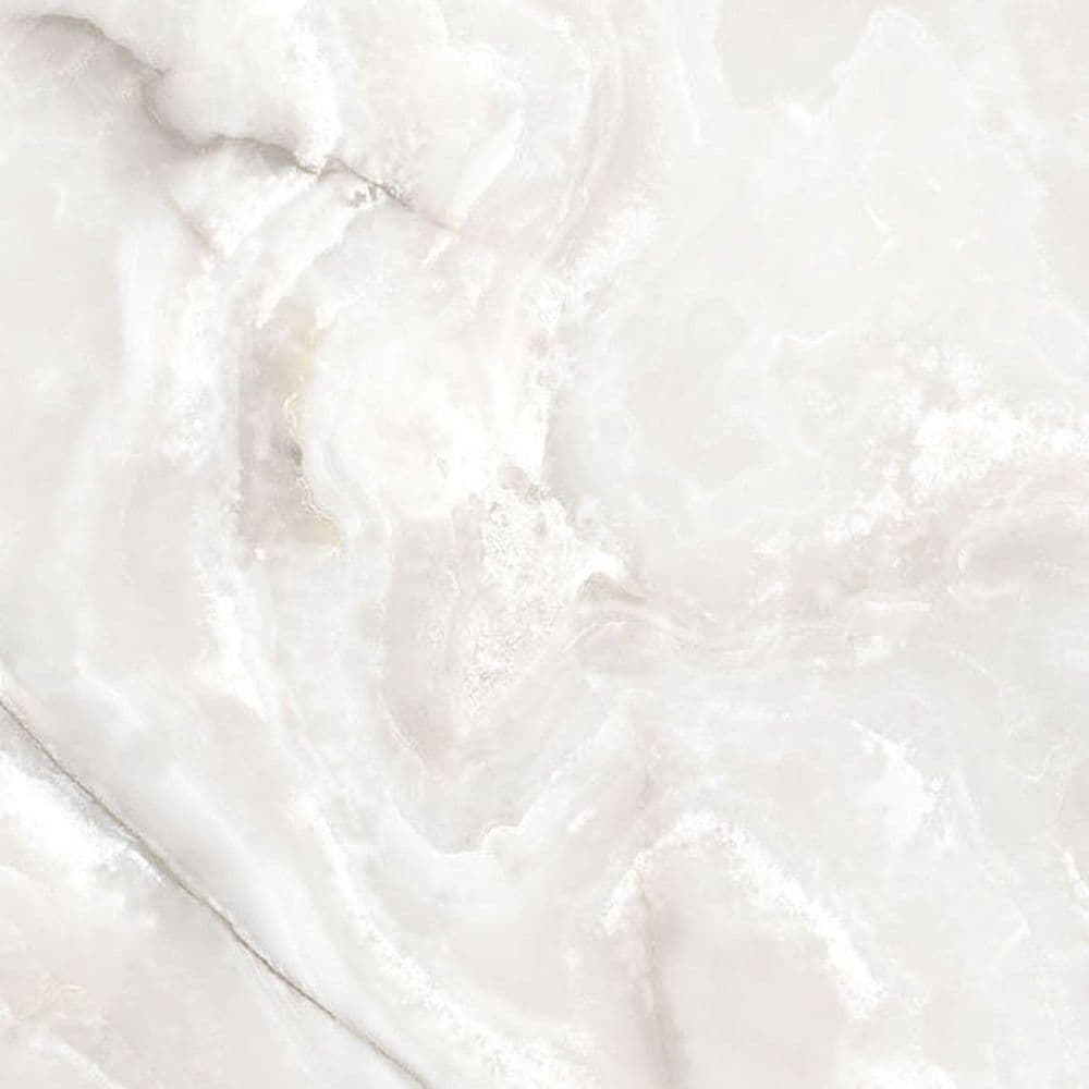 ONYX&MORE WHITE ONYX GLO 6MM 80x80 RET