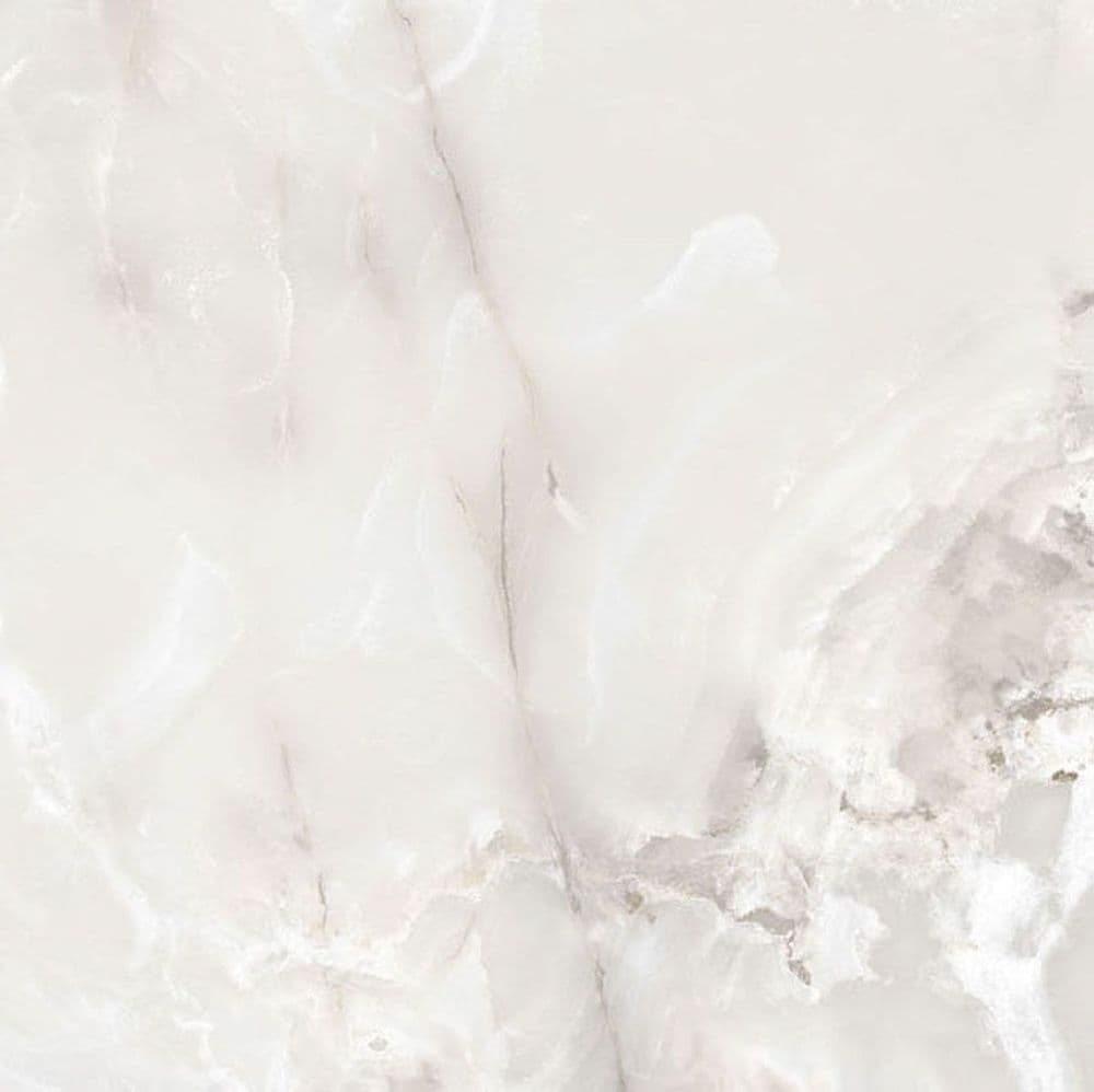 ONYX&MORE WHITE ONYX GLO 6MM 80x80 RET