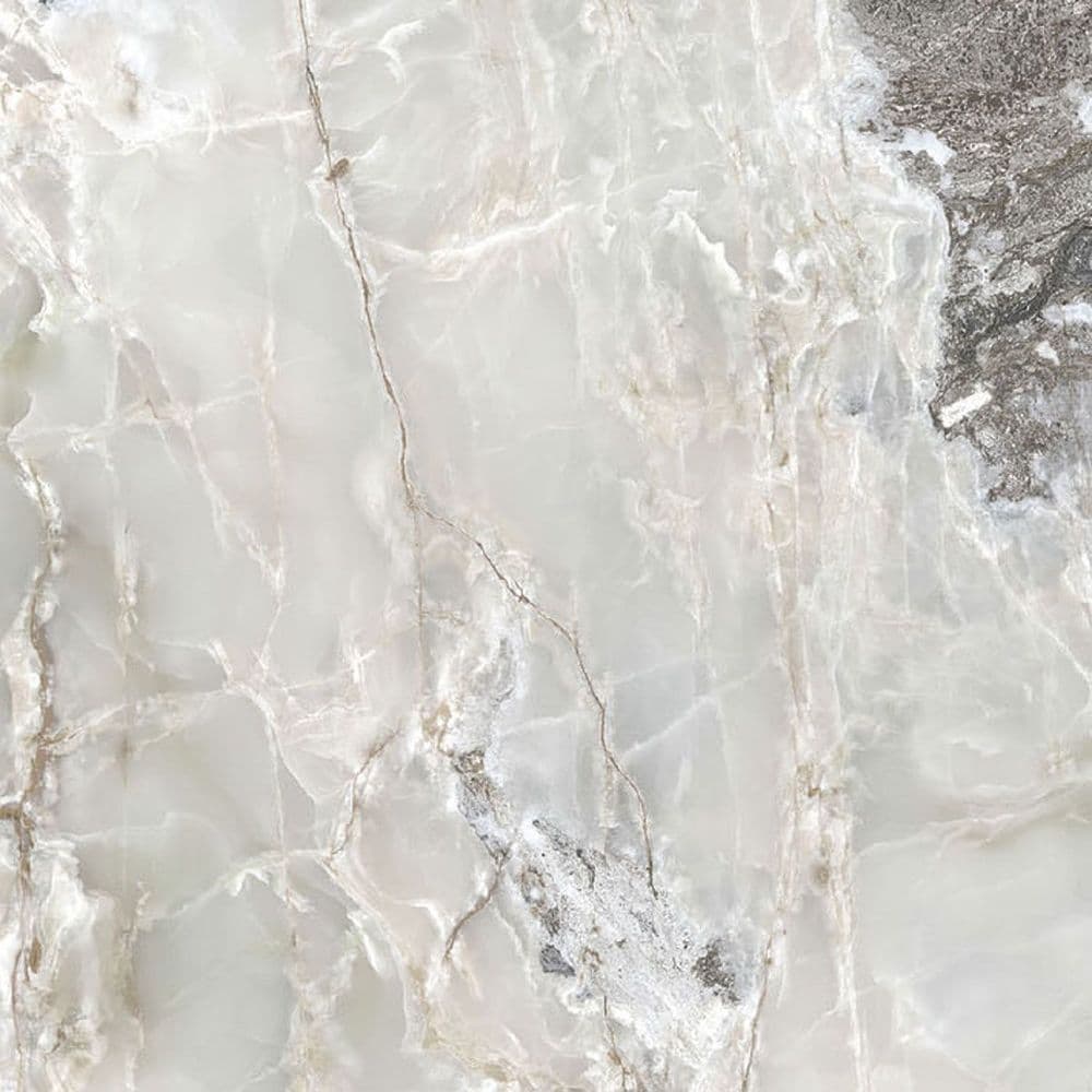 ONYX&MORE SILVER BLEND SATIN 6MM 80x80 RET
