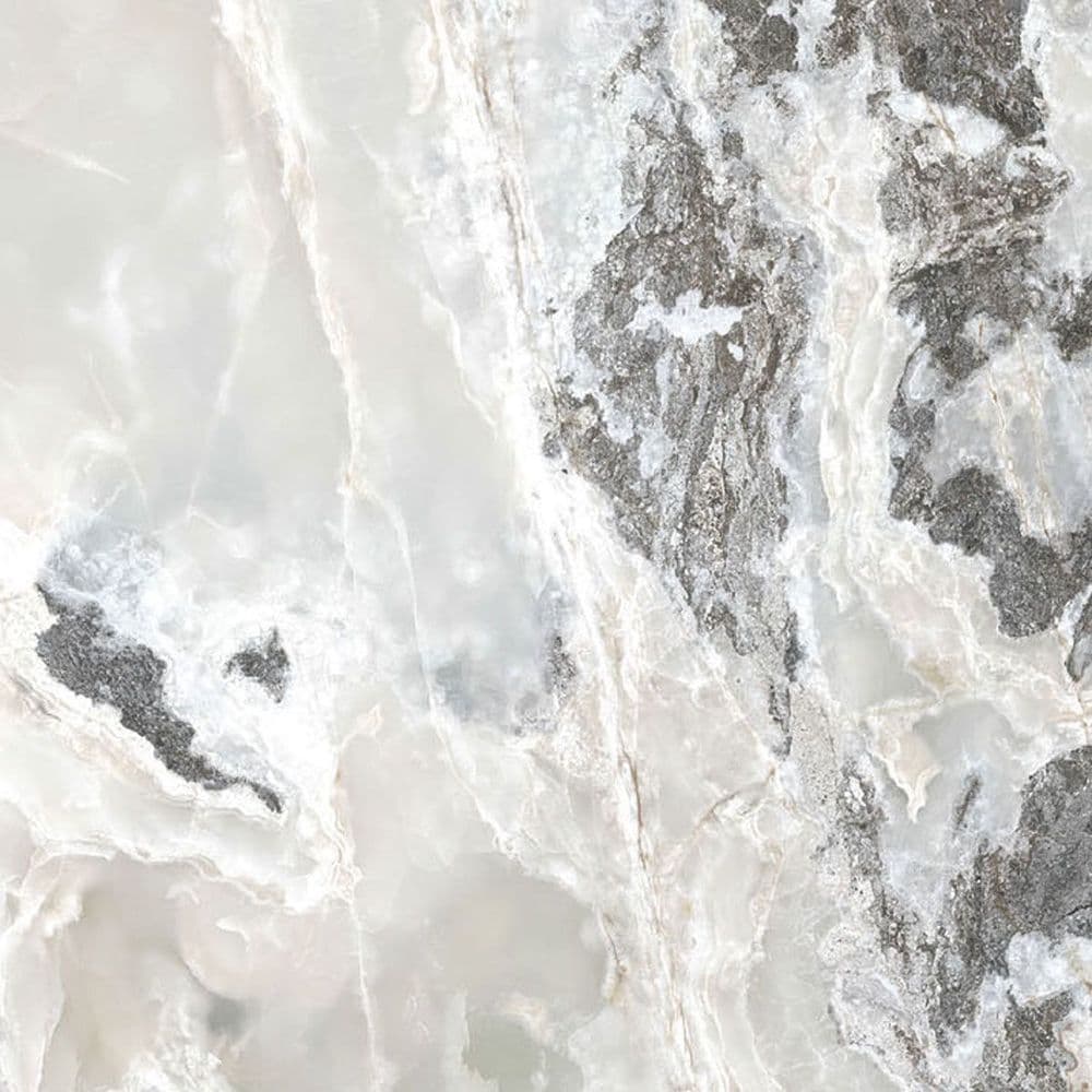 ONYX&MORE SILVER BLEND SATIN 6MM 80x80 RET
