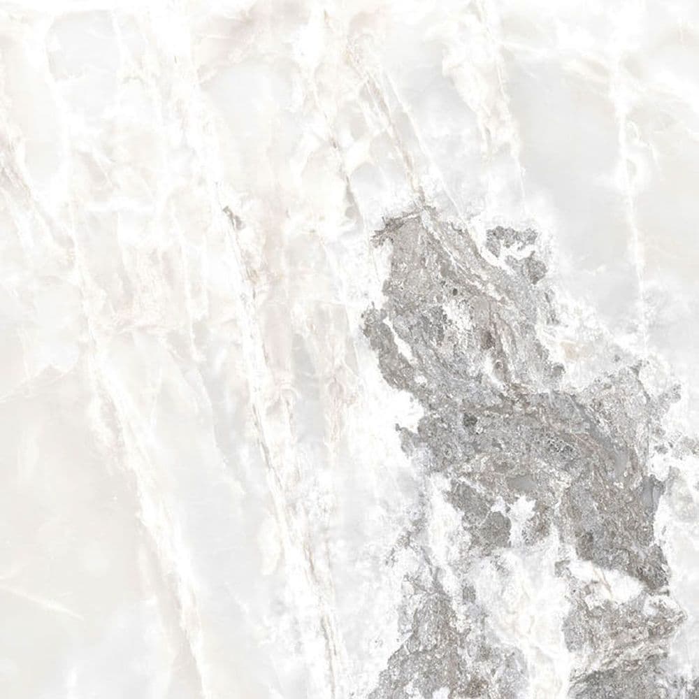 ONYX&MORE WHITE BLEND SATIN 6MM 80x80 RET