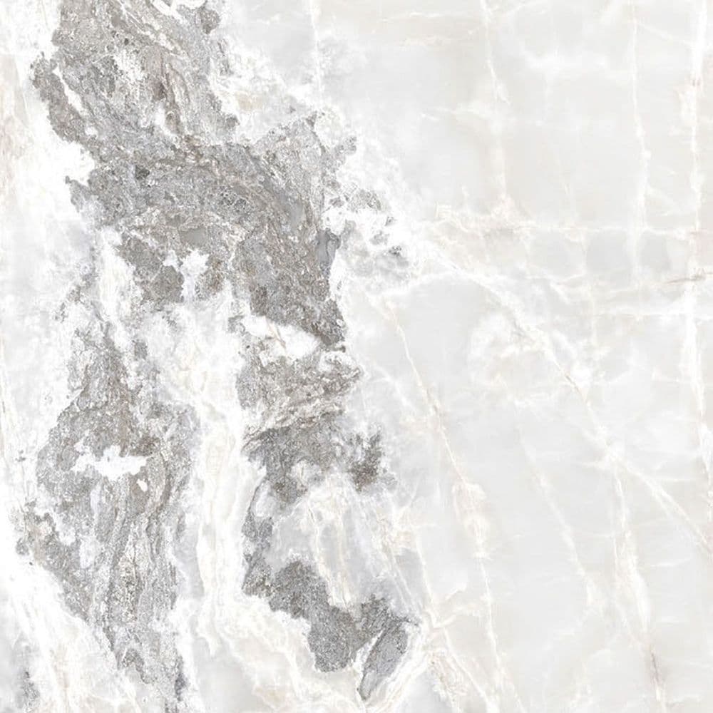 ONYX&MORE WHITE BLEND SATIN 6MM 80x80 RET