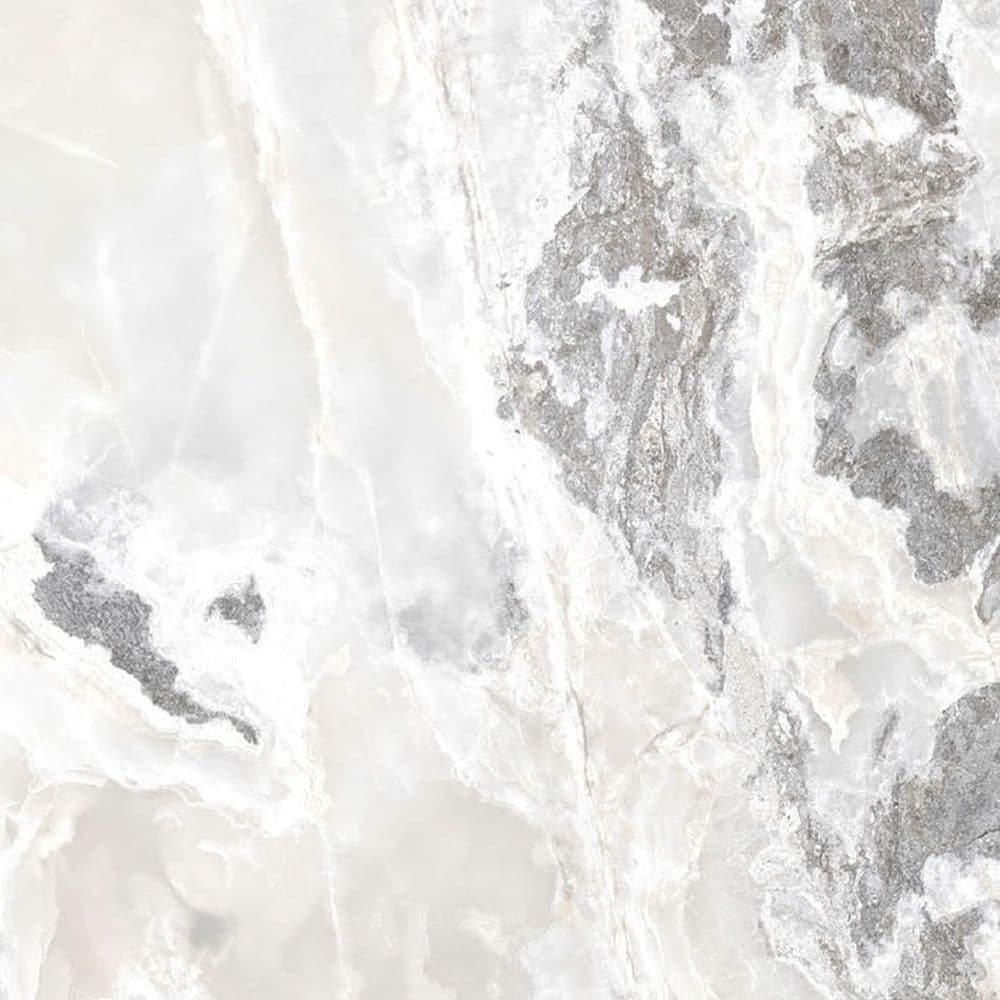 ONYX&MORE WHITE BLEND SATIN 6MM 80x80 RET