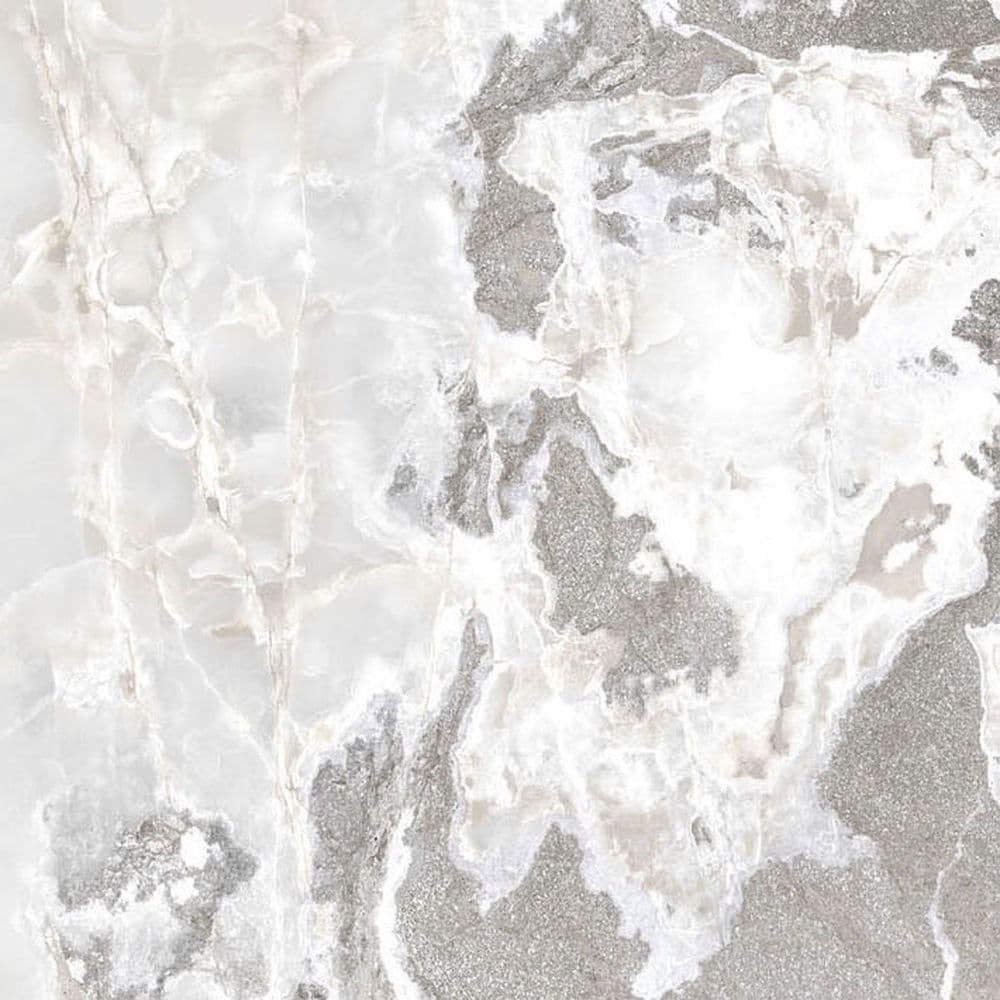 ONYX&MORE WHITE BLEND SATIN 6MM 80x80 RET