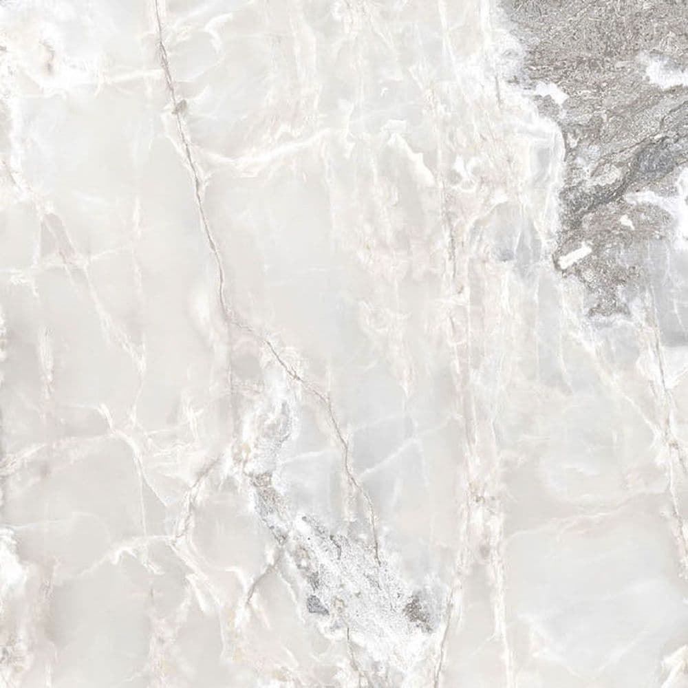 ONYX&MORE WHITE BLEND SATIN 6MM 80x80 RET