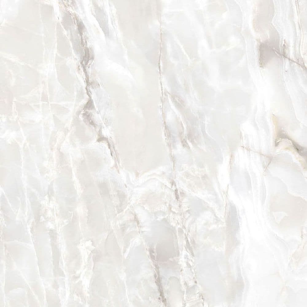 ONYX&MORE WHITE BLEND SATIN 6MM 80x80 RET