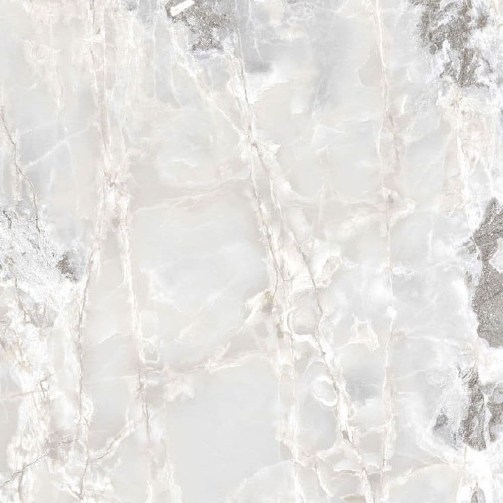 ONYX&MORE WHITE BLEND SATIN 6MM 80x80 RET