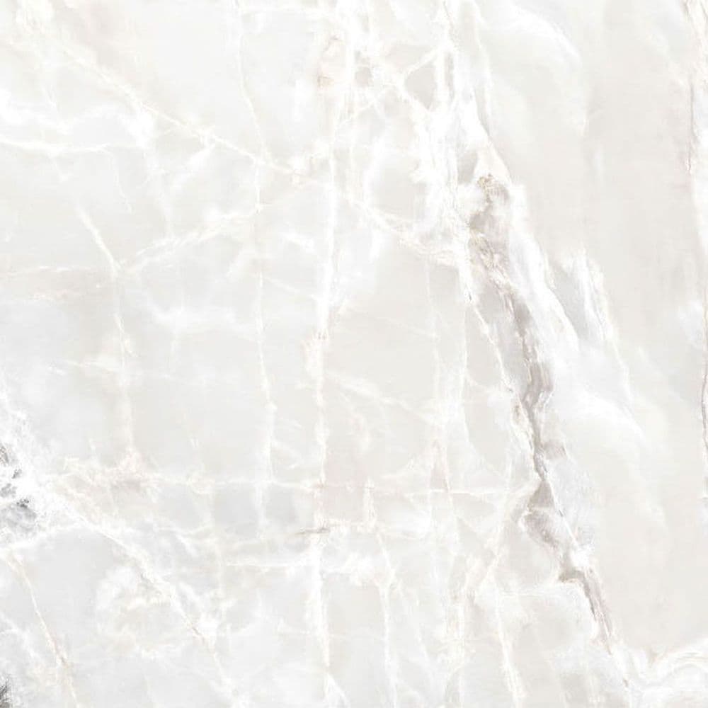 ONYX&MORE WHITE BLEND SATIN 6MM 80x80 RET